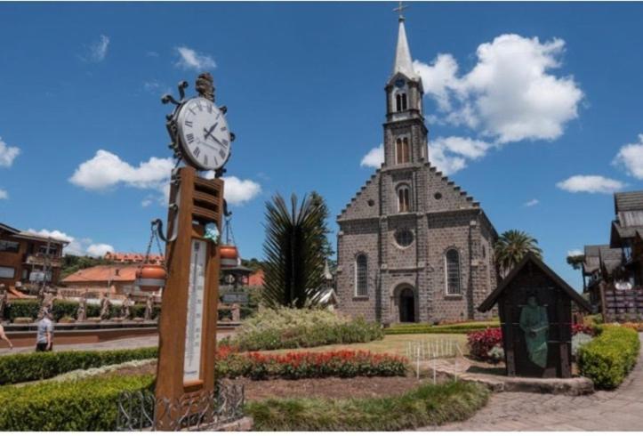 Suite Em Gramado, Proxima A Avenida Das Hortencias المظهر الخارجي الصورة