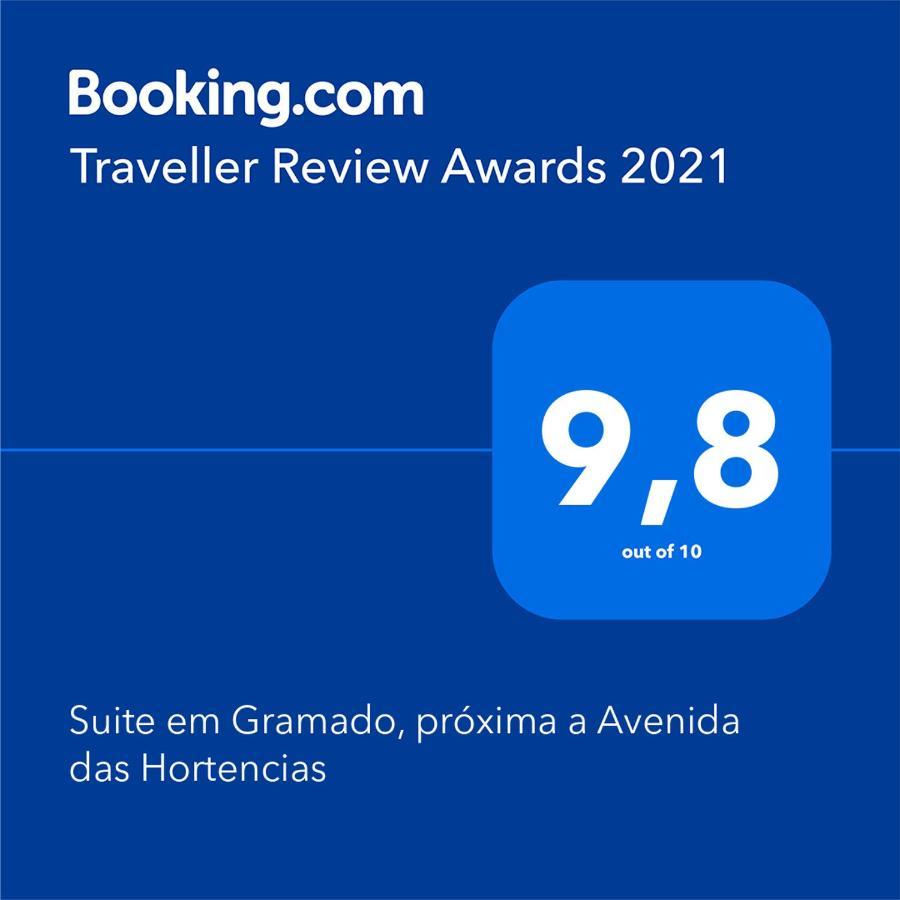 Suite Em Gramado, Proxima A Avenida Das Hortencias المظهر الخارجي الصورة